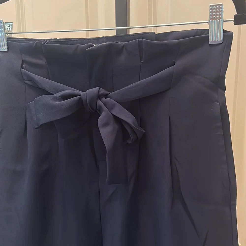 Anthropologie Bishop + Young Paperbag Crop Pants NEW - Picture 7 of 14